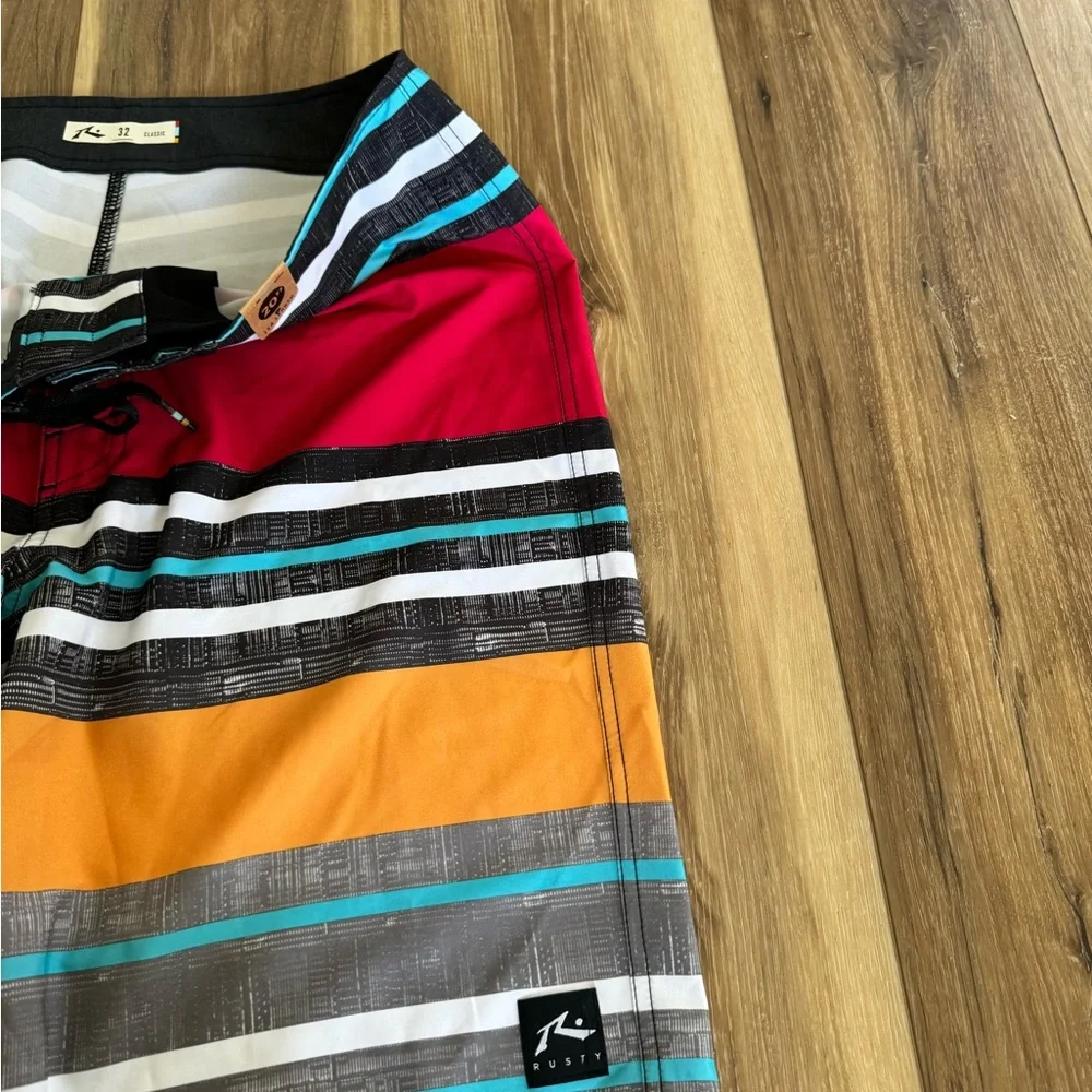 Rusty Board Shorts size 32 NWT